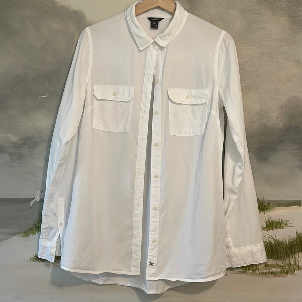 Eddie Bauer White Button Down